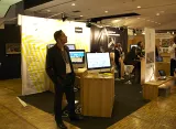 Le stand mosquito, mitoyen avec celui de Skin software.